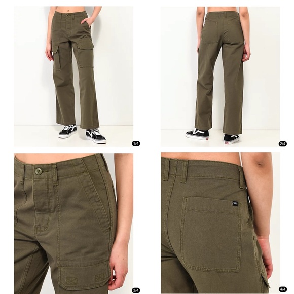 NWT | Vans Arroyo Wide Leg Cargo Pants
Olive Green | Size 30 - Picture 1 of 13